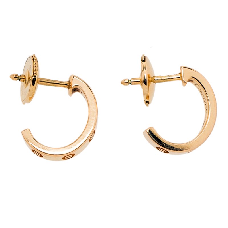 cartier small hoops