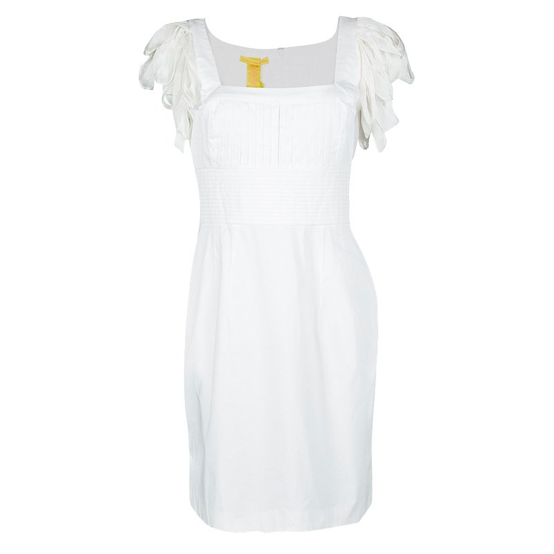 Catherine malandrino outlet white dress