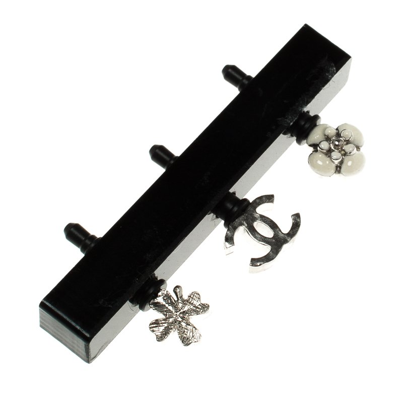 مملوكة مسبقًا Chanel CC Smartphone Dust Plugs, A Set Of Three Charms