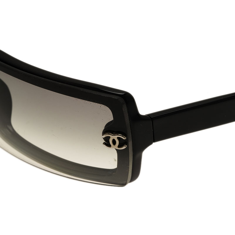 Chanel Black 5067 Rectangle Sunglasses