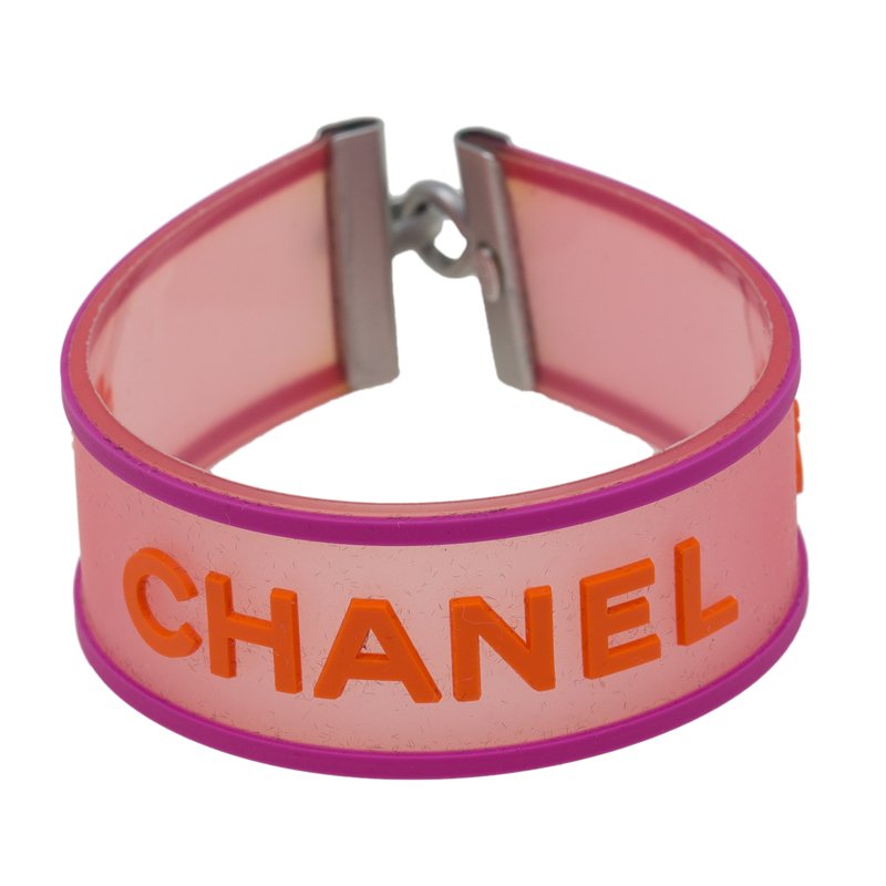 Chanel hot sale rubber bracelet