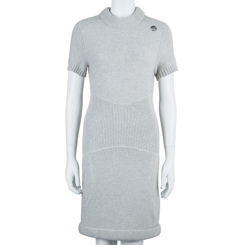 chanel grey dress