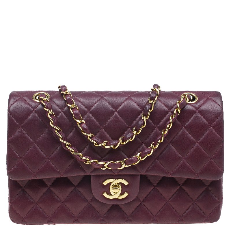 maroon color bag