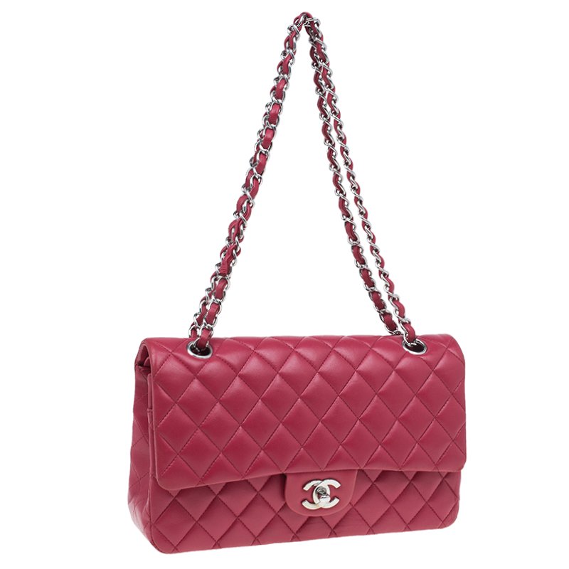 Chanel Handbag Leather Red leather Chanel bag rectangle bags magenta  png  PNGWing