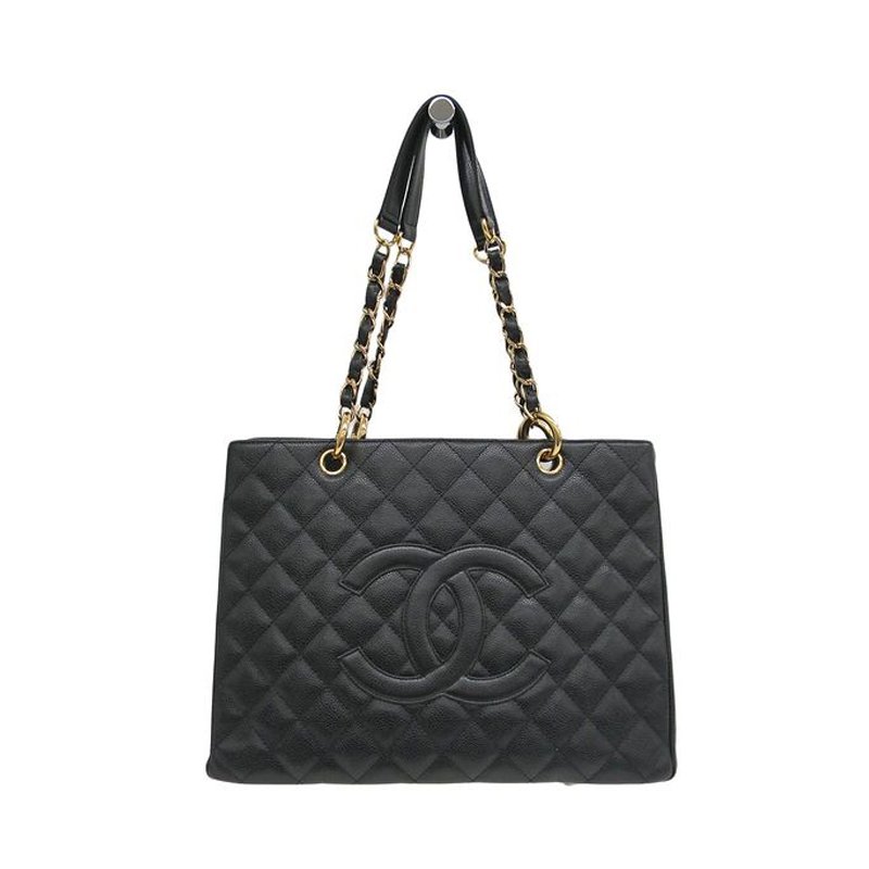 chanel black tote