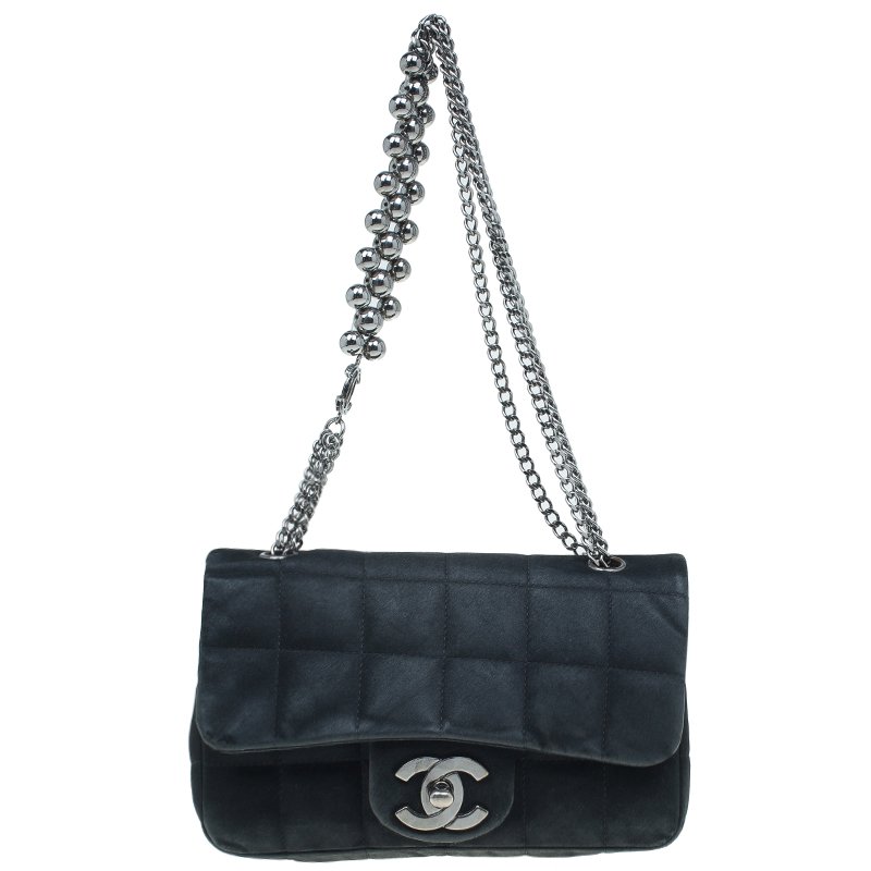 Chanel 22P Mini Square Flap Bag Black   Shop giày Swagger
