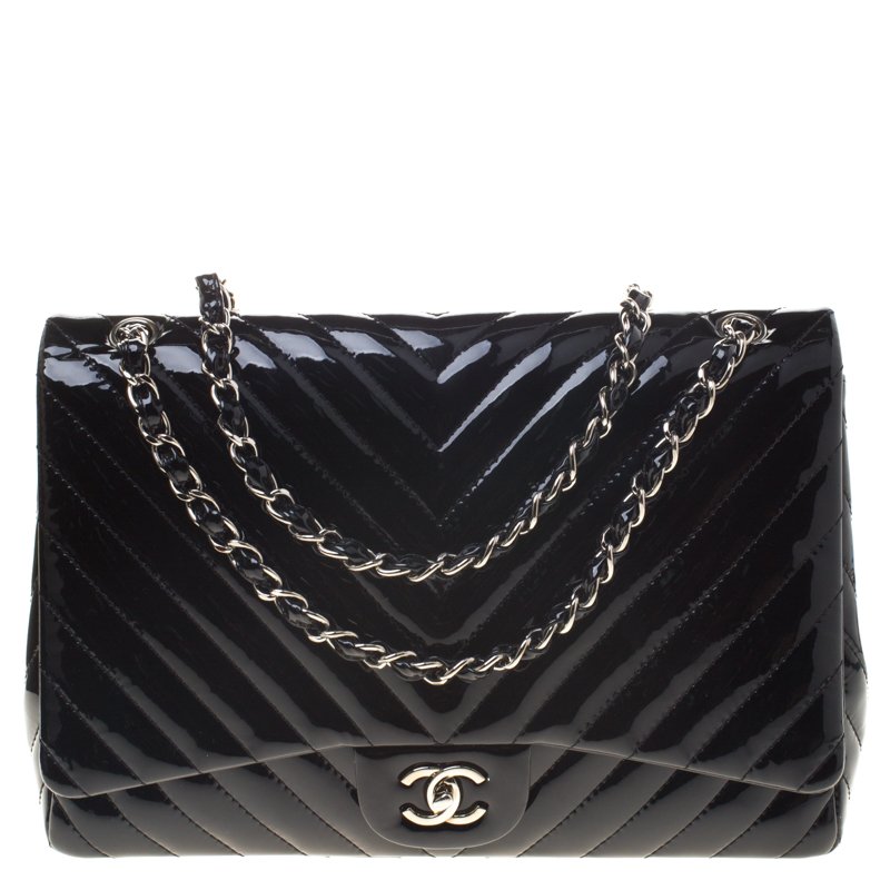 chanel patent leather bag