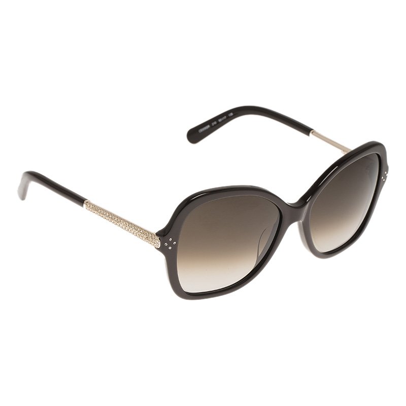 Pre Owned Chloe Brown CE658SR Square Sunglasses