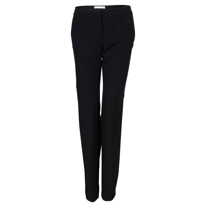 Chloe Black Straight Fit Trousers S