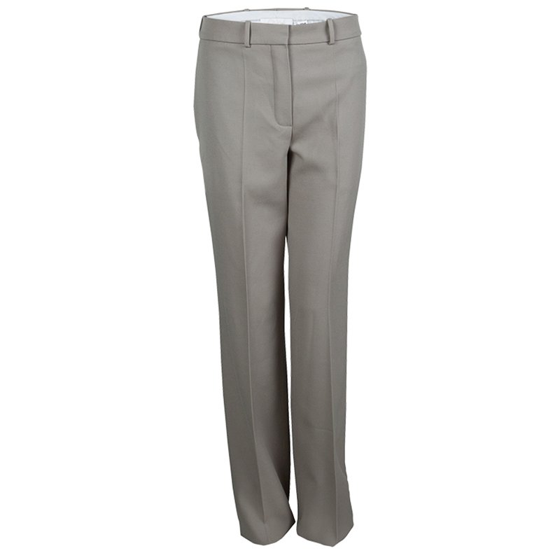  Chloe Beige Wool Trousers M