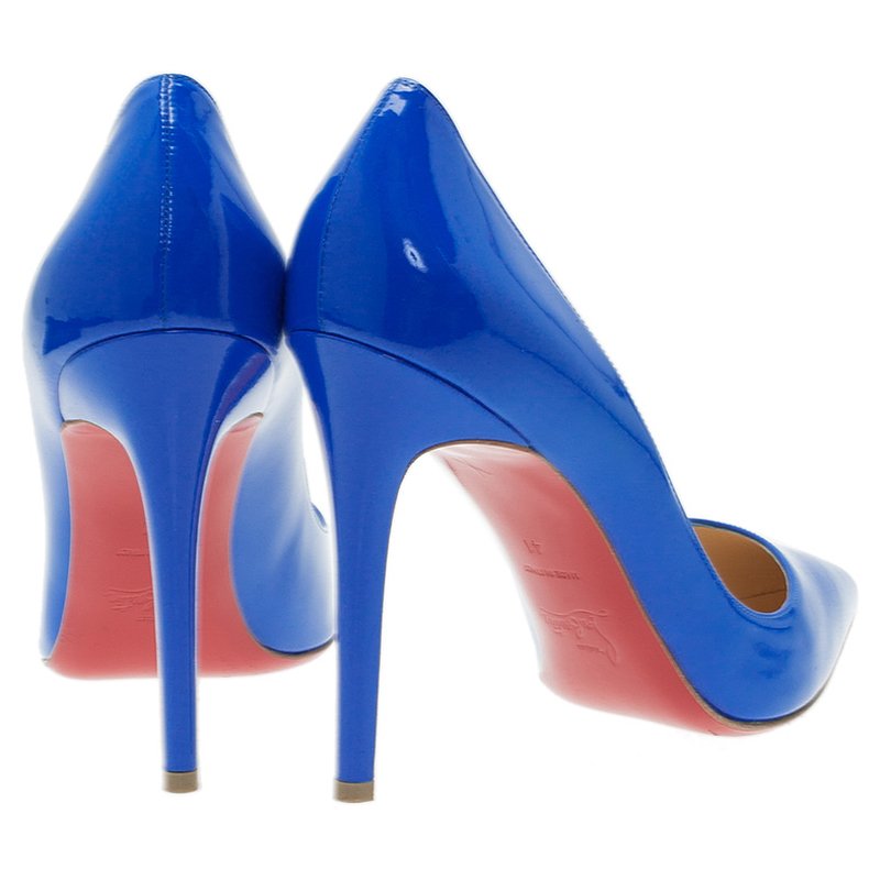louboutin bleu femme