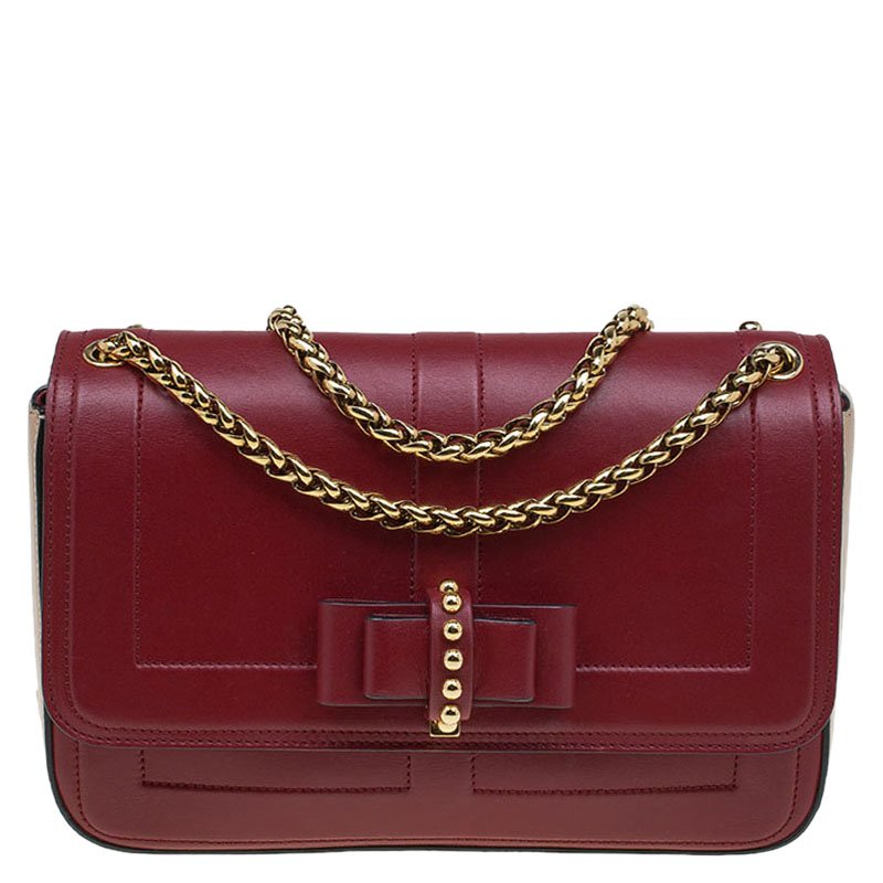 christian louboutin red bag