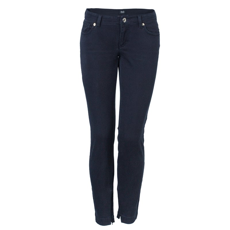 D and G Black Skinny Jeans S