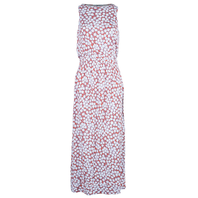 Pre Owned Diane Von Furstenberg Zamara Maxi Dress S