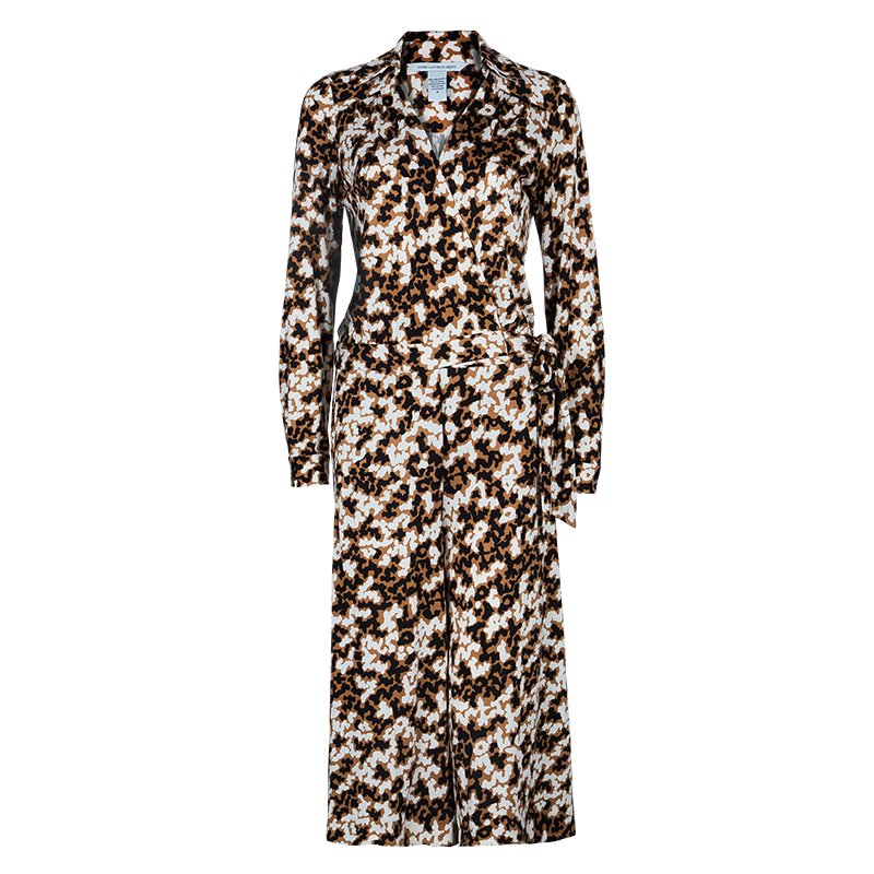 Diane von Furstenberg Sanori Wrap Jumpsuit M