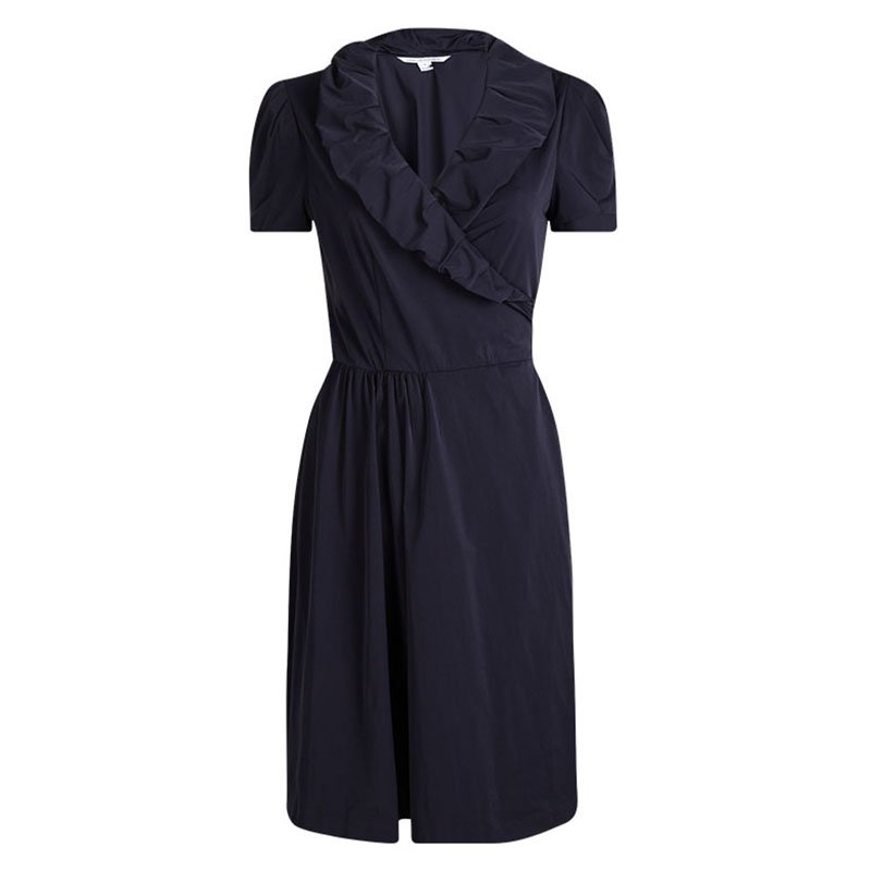 diane von furstenberg navy dress