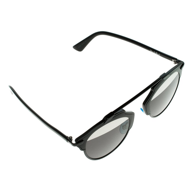 Dior Black B0YMD So Real Round Sunglasses