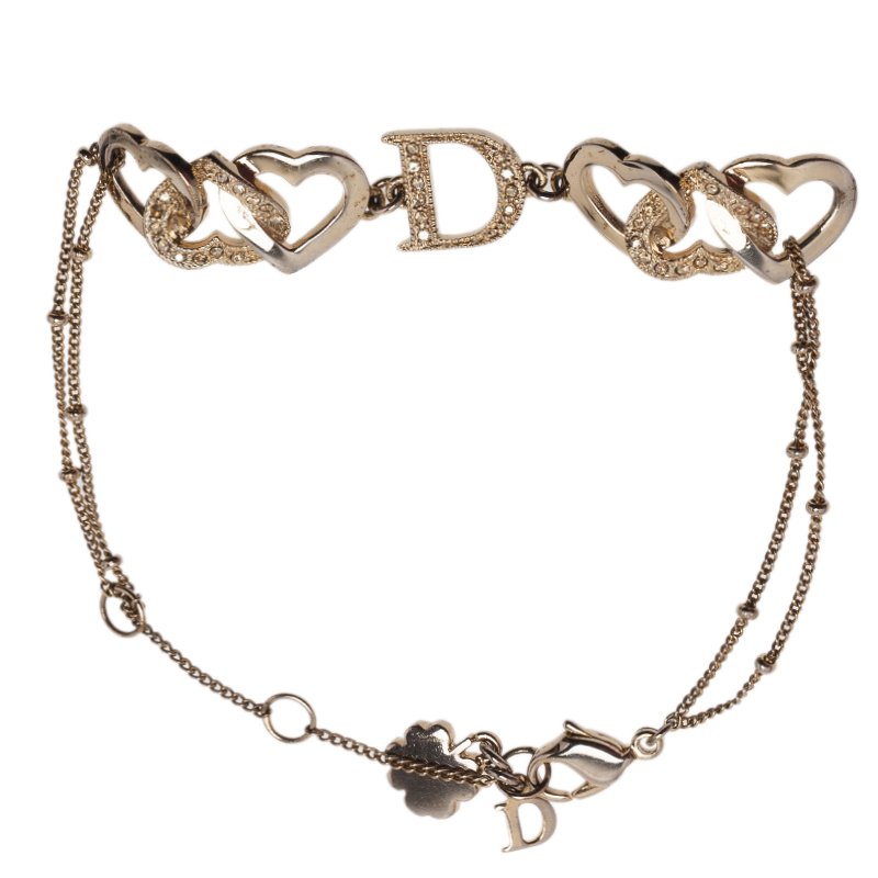 dior heart bracelet