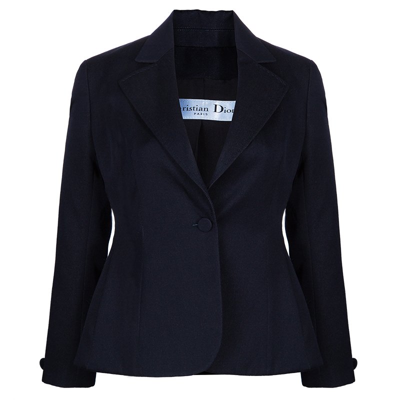 Dior Denim Tailored Blazer S