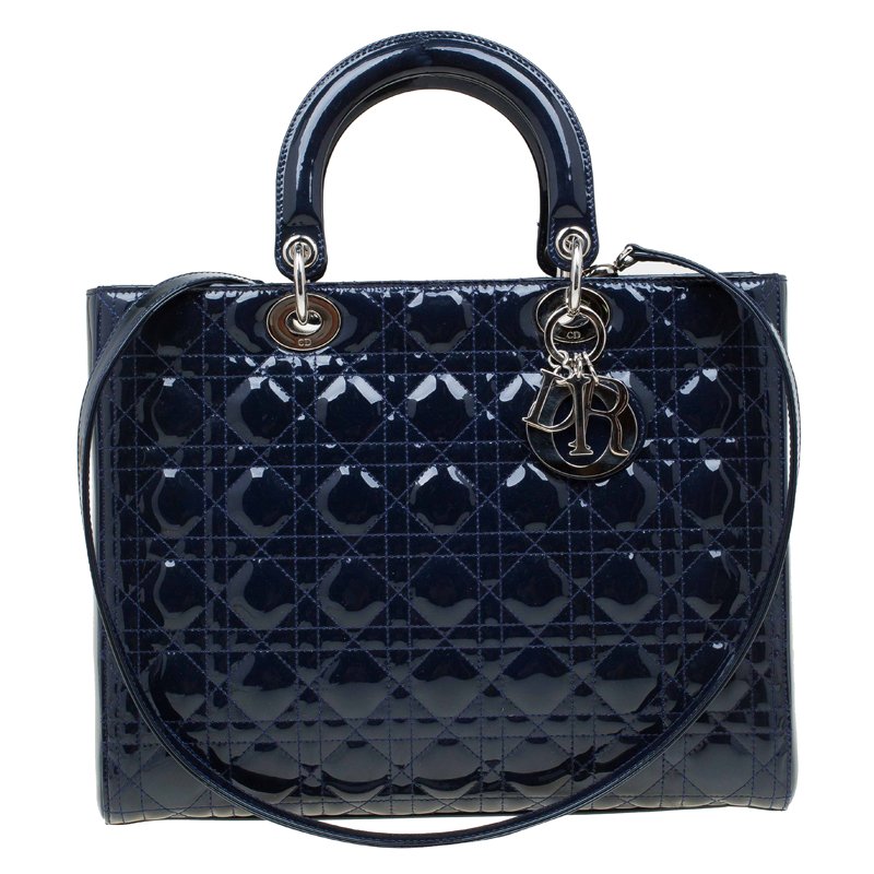 lady dior dark blue