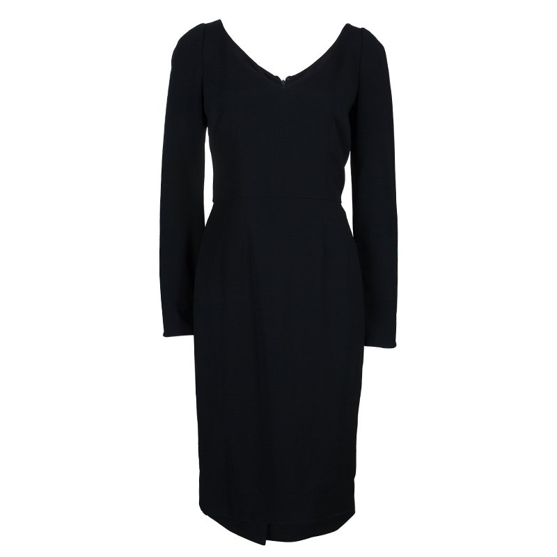 مملوكة مسبقًا Dolce And Gabbana Black Shift Dress M