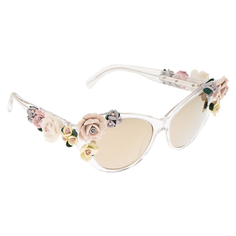 dolce and gabbana floral sunglasses