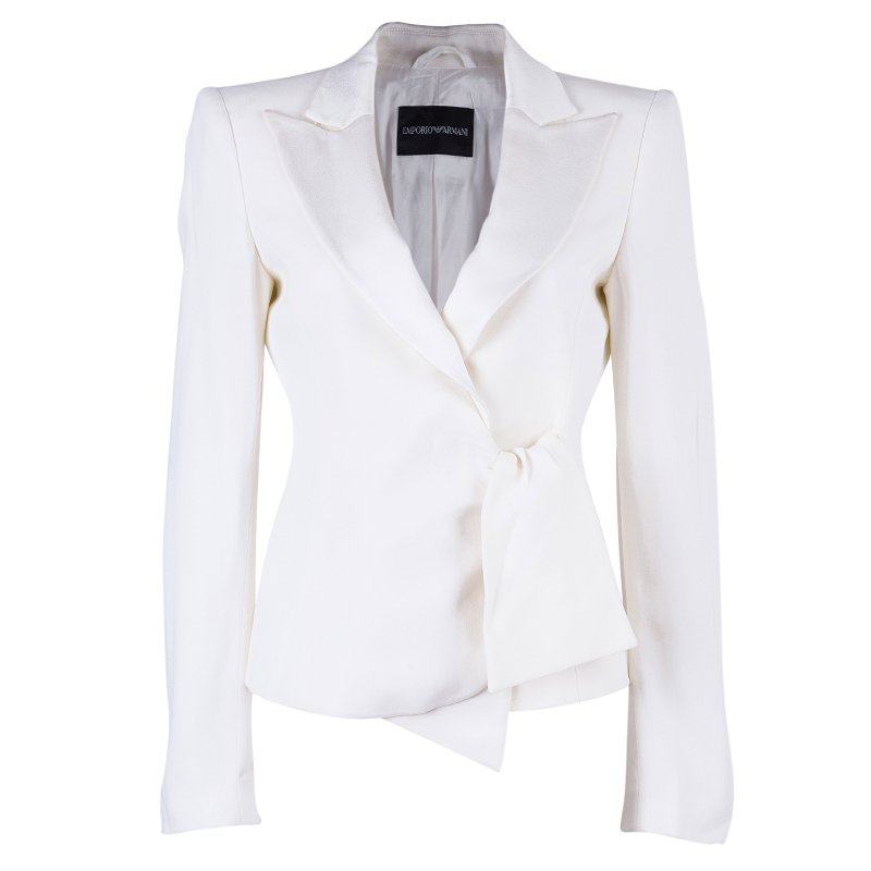 armani white suit