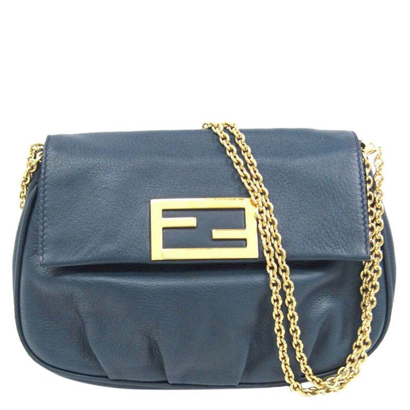 fendi blue crossbody bag