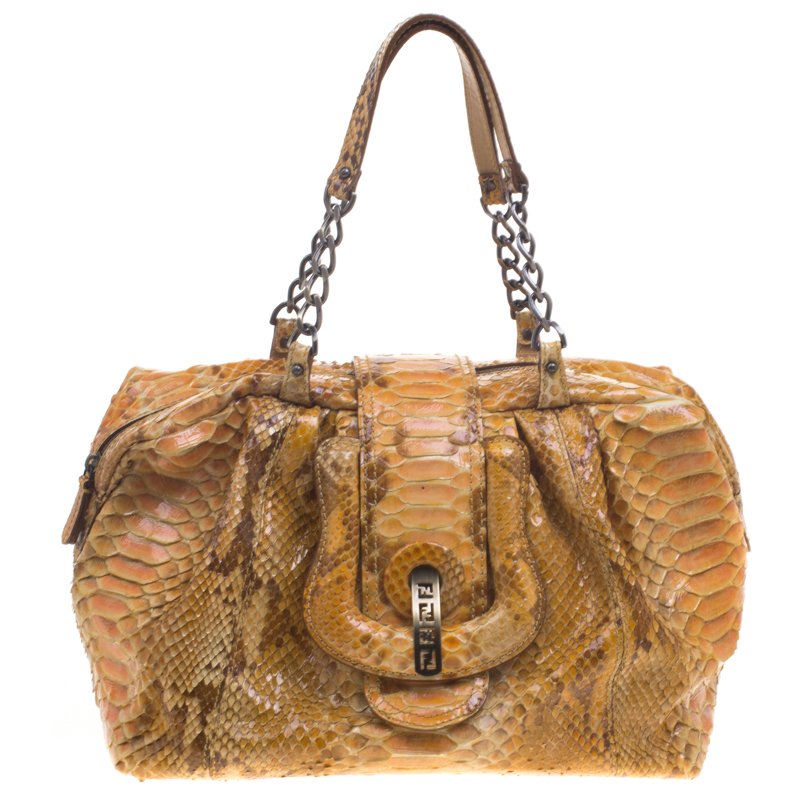 fendi first python bag