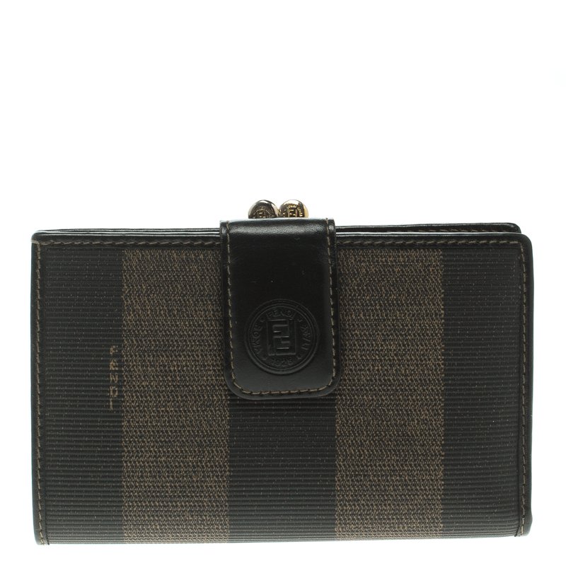 Fendi Wallet Pequin W lock Wallet — Lavish Resale Gulf Coast