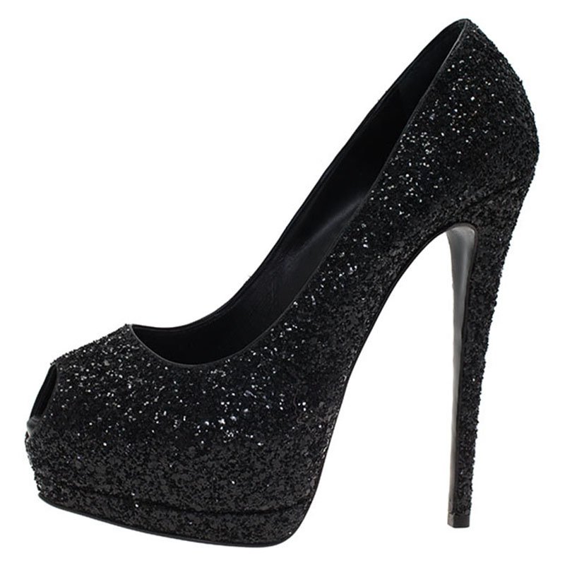 giuseppe zanotti sparkly heels