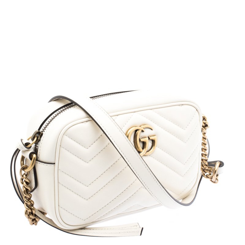 gucci sling bag white