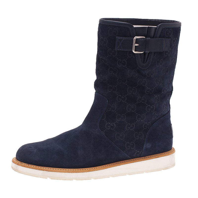 gucci boots flat
