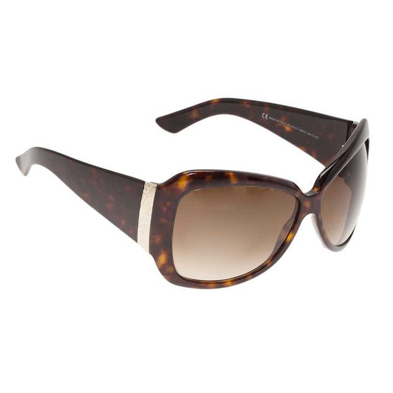 Pre Owned Gucci Tortoise Frame GG2931 Square Sunglasses