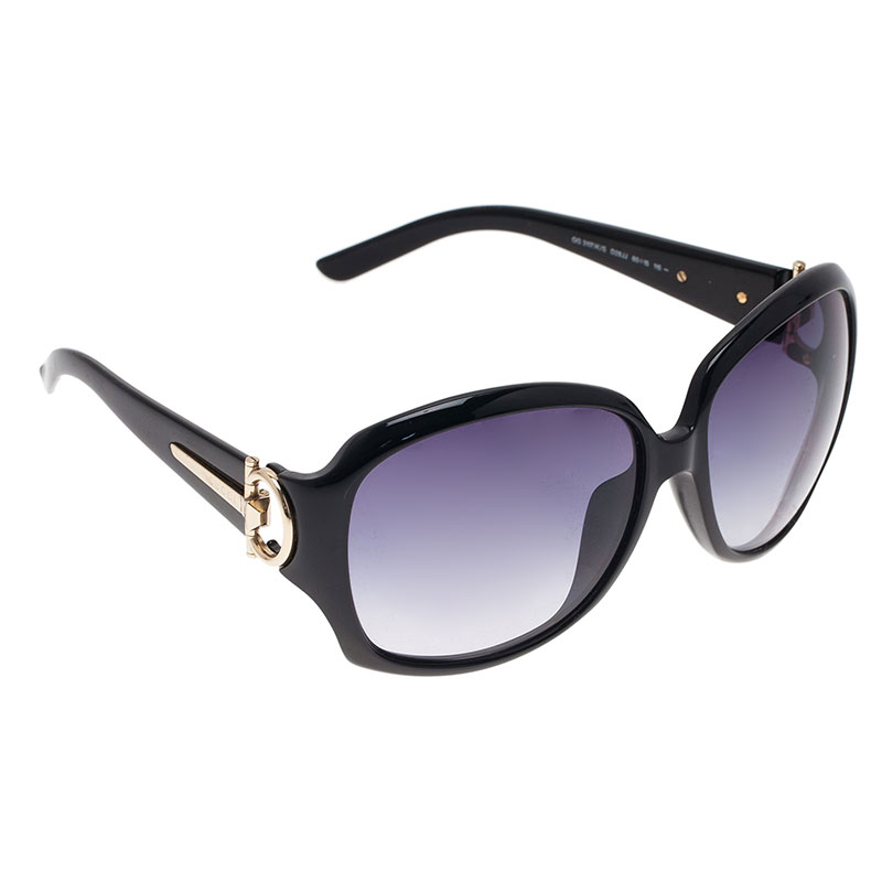 Gucci Black GG3117 Horsebit Square Sunglasses