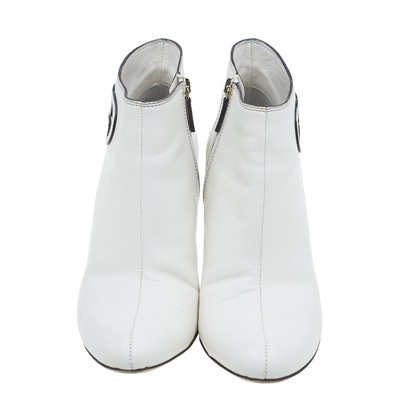 white gucci boots for women
