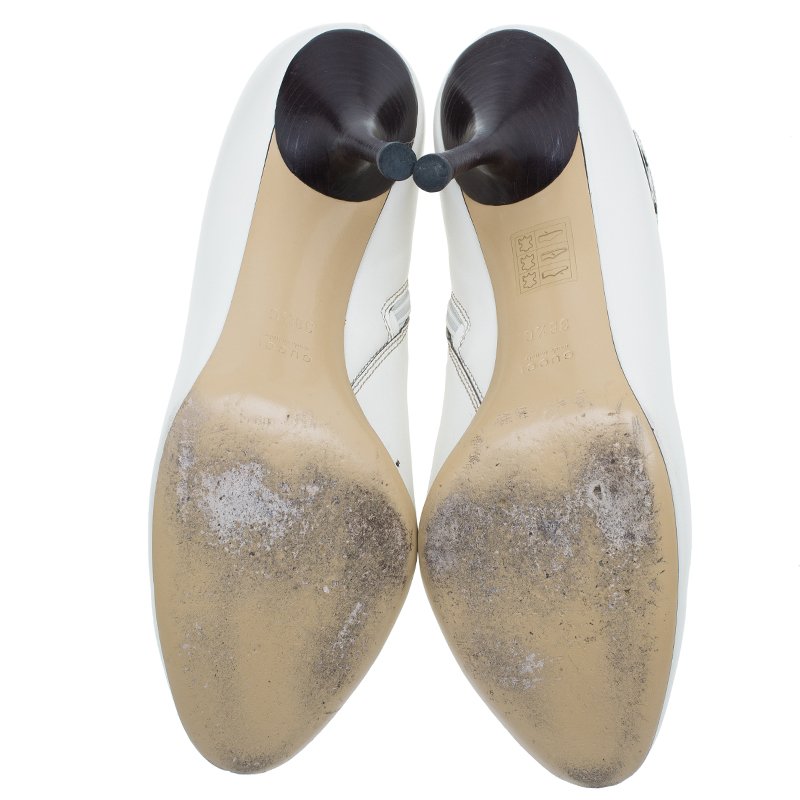 white gucci boots for women