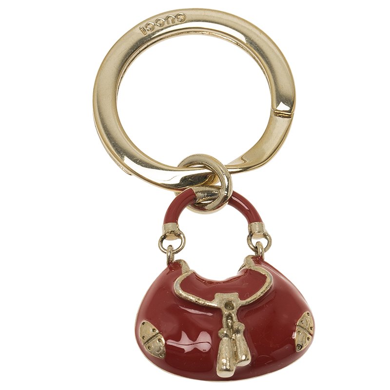Gucci Red Indy Key Chain