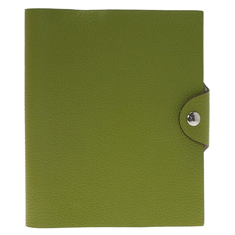 Pre Owned Hermes Green Leather Agenda