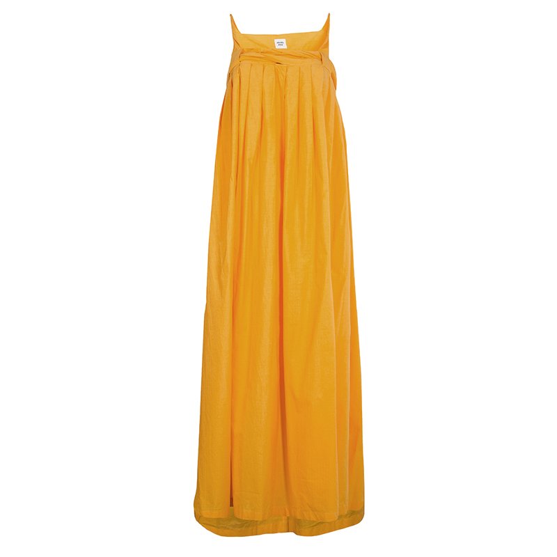 hermes orange dress