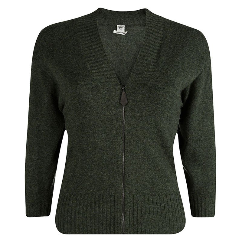 green cashmere sweaters