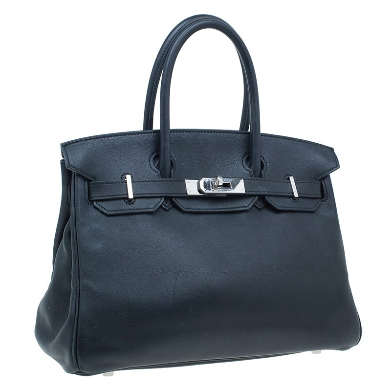 Black hermes deals bag