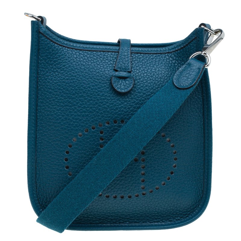 مملوكة مسبقًا حقيبة يد هيرميس بلو دي بريس كليمونس إيفيلين  II TPM