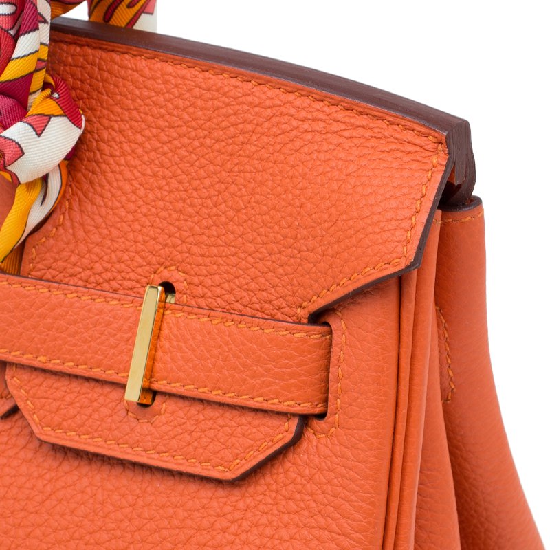 Wool mini bag Hermès Orange in Wool - 36612459