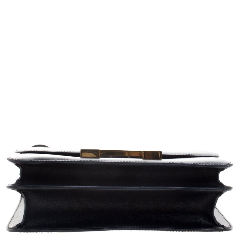 Hermes Constance 23 Shoulder Bag Black Box calf ◯X 16X 66896