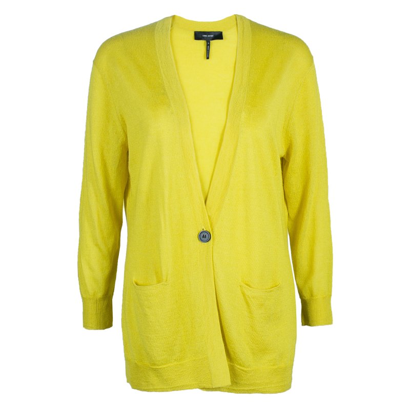 Isabel Marant Yellow Cardigan M