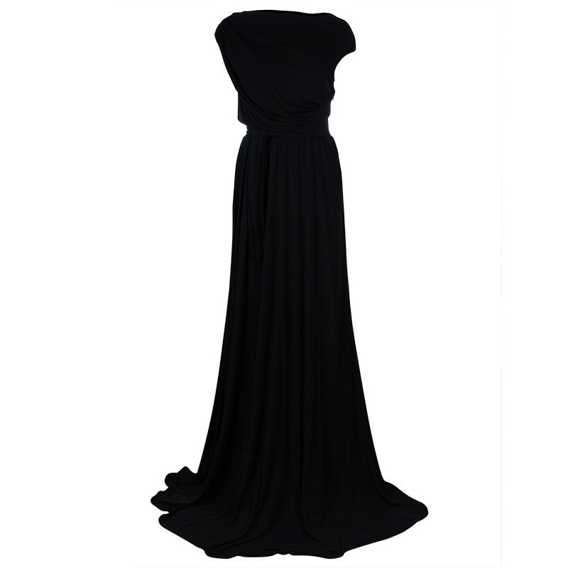 Issa London Black Backless Gown M