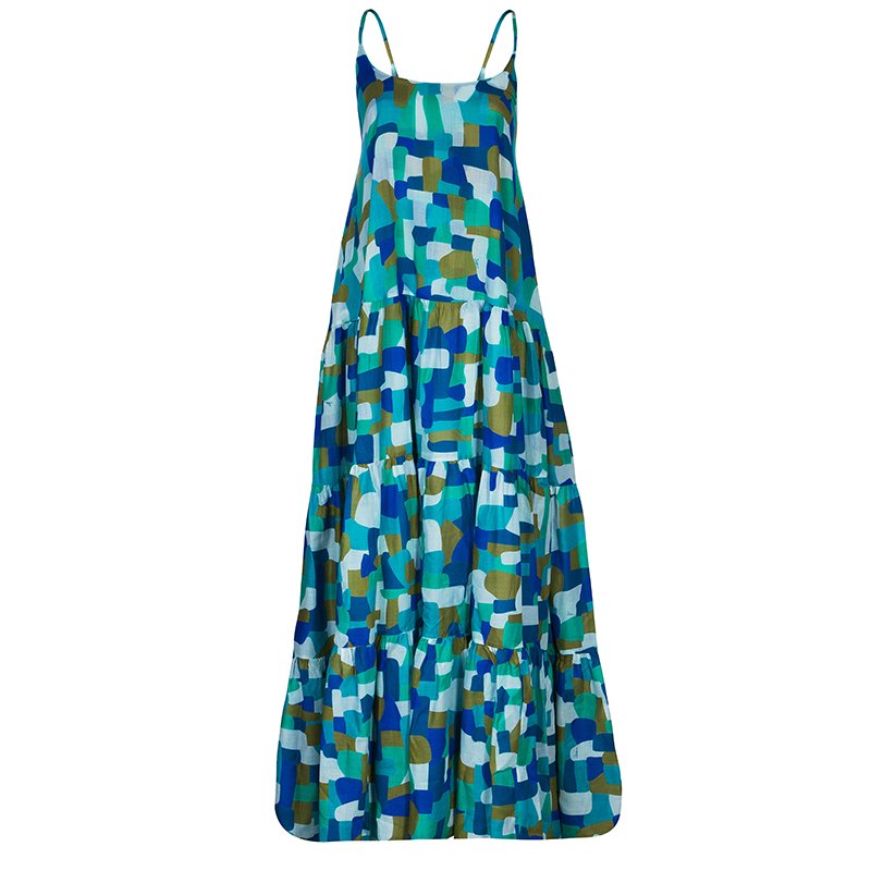 Issa Multicolor Maxi Dress M
