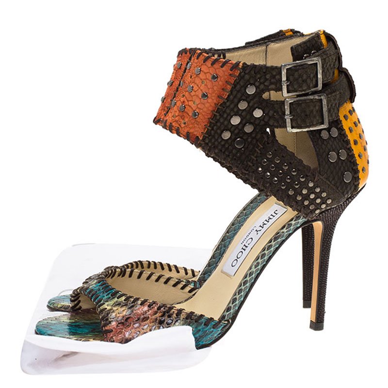 Jimmy Choo Snake Saba - Ann's Fabulous Closeouts