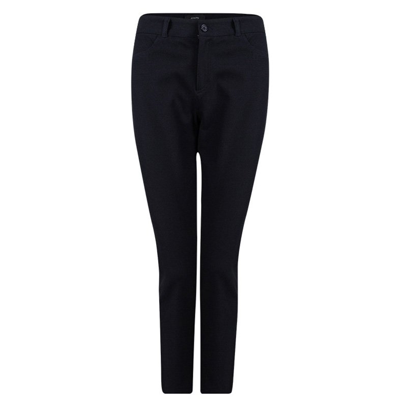 Pre Owned بنطلون جوزيف جينز سترتش أزرق داكن بقصة بوت L